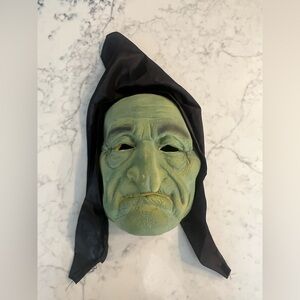 Flex-Face Seasonal Visions International Haggard Green Halloween Sea Hag Mask